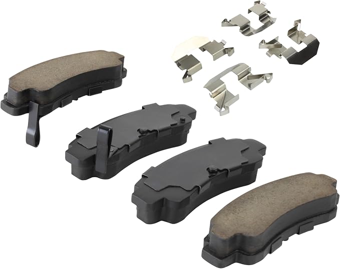 Premium Ceramic Rear Brake Pads Replacement - Image 2