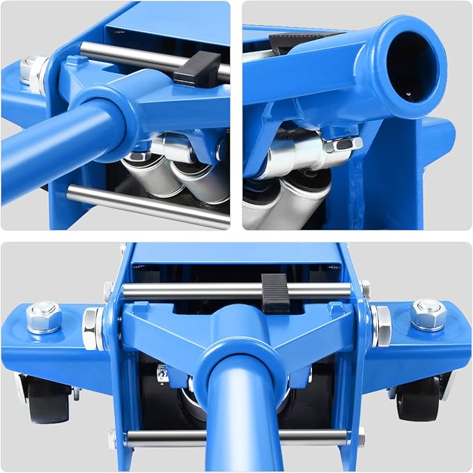 DNA MOTORING Low Profile Hydraulic Trolley Service/Floor Jack, 3 Ton Capacity - Image 7