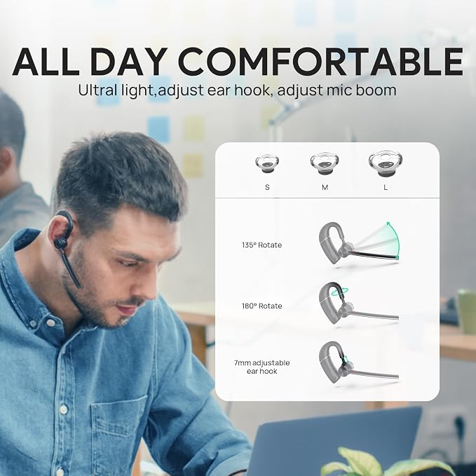 Yealink BH71 Pro Bluetooth Headset - Image 5