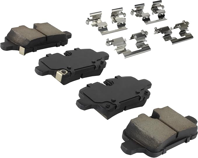 Premium Ceramic Rear Brake Pads Compatible - Image 2