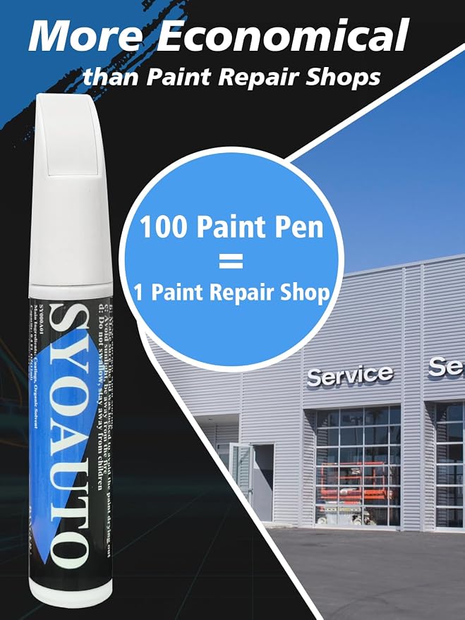 SYOAUTO White Touch Up Paint for Cars - Image 4