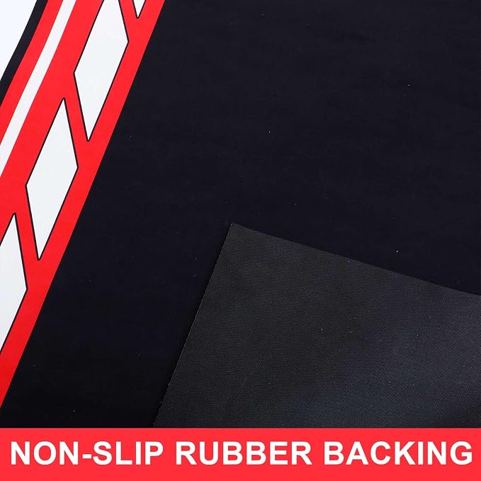 Motorcycle Mat 78 x 31 Inch Garage Floor Rug Washable Parking Mats - Image 5