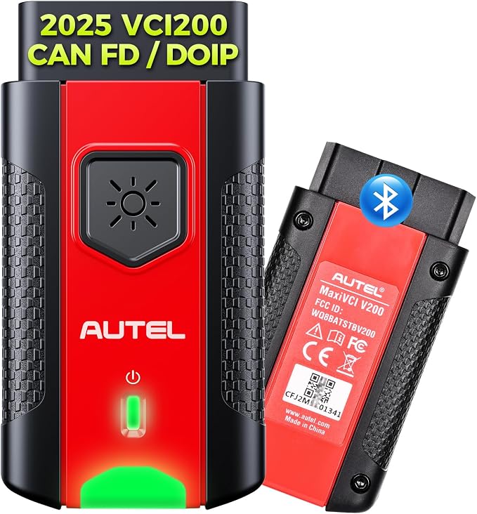 Autel MaxiVCI V200 VCI200 Wireless Dongle: 2025 VCI 200 OBD2 Connector 2.0 of by Autel