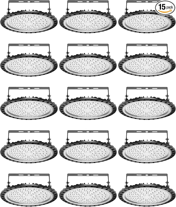 Viugreum High Bay LED Shop Lights, 300W UFO LED High Bay Light 30, 000LM 120V by Viugreum