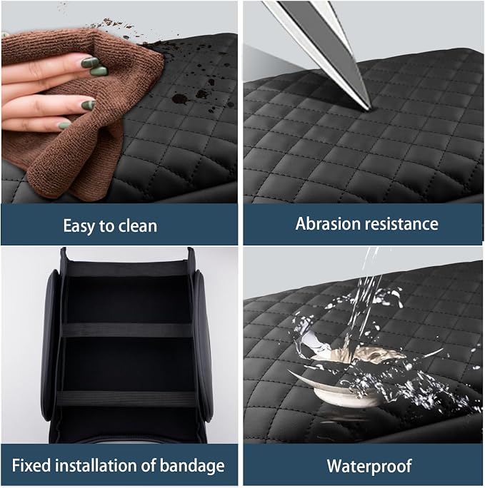 2026 Passport Armrest Cover for Honda Passport 2026 Accessories Thicken Soft & - Image 3