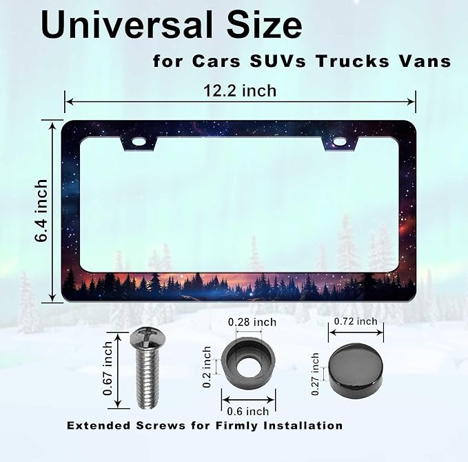 Universal License Plate Frame - Image 4