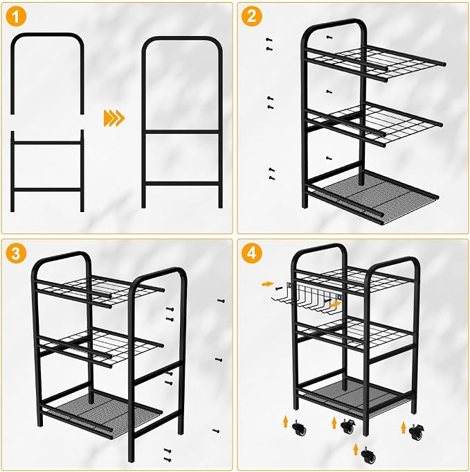 FZK Garden Tool Organizer, Garage Storage, Garden Tool Organizer - Image 3