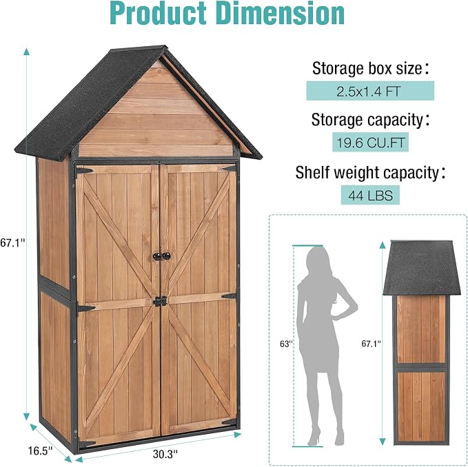 Sheds Outdoor Storage, Garden Shed - Image 7