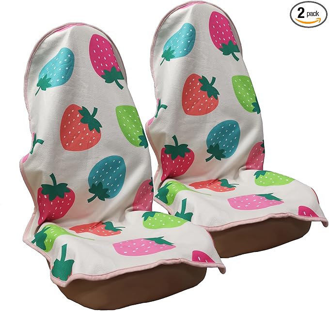 Car Seat Cover Protector Front Seats, by LoyaGour