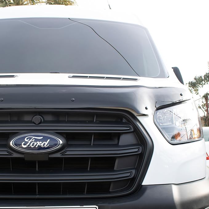 Hood Deflector Guard Fits Ford Transit 2019-2025 | Bug & Bonnet Shields - Image 6