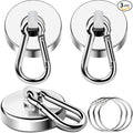 MIKEDE 150LB Magnetic Hooks, Neodymium Magnets Heavy Duty by MIKEDE