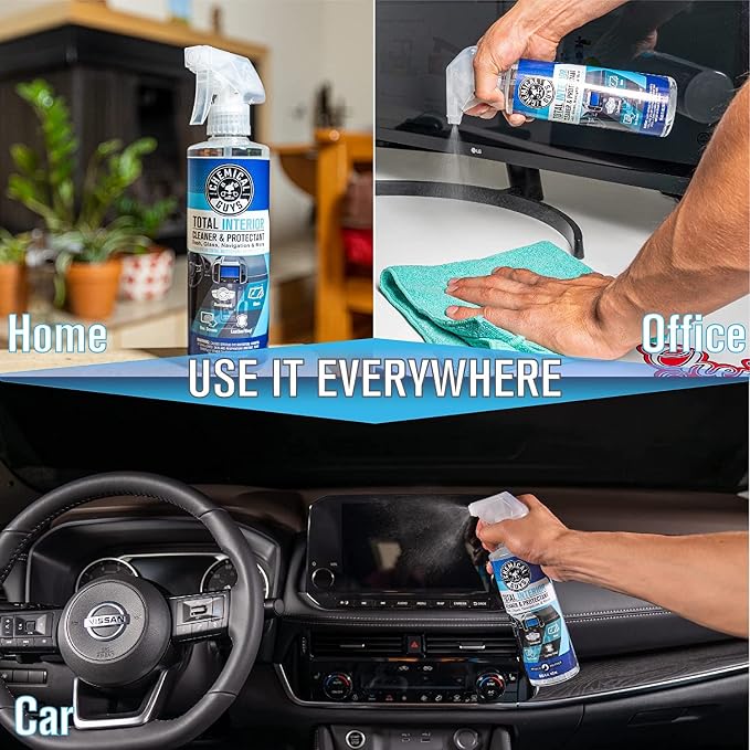 Chemical Guys Total Interior Cleaner & Protectant, Cleans & Protects Leather - Image 8