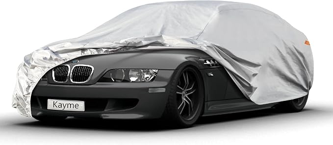 Kayme 6 Layers Car Cover Custom Fit by kayme