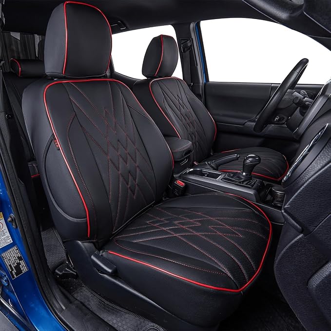 EKR Custom Fit Tacoma Leather Car Seat Covers by EKR