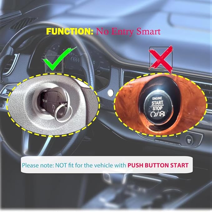 Car Key Fob Remote Replacement Kit Fits - Image 5