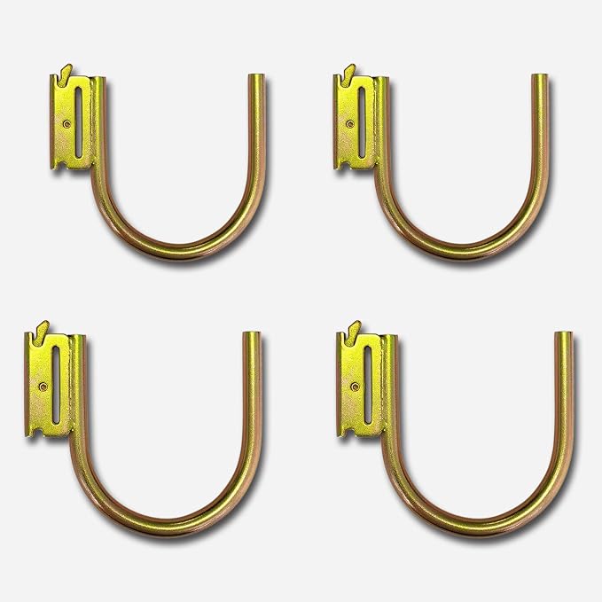 4 Pack 4" E Track J Hooks Heavy Duty Galvanized Steel E-Track Tie Down - Image 7