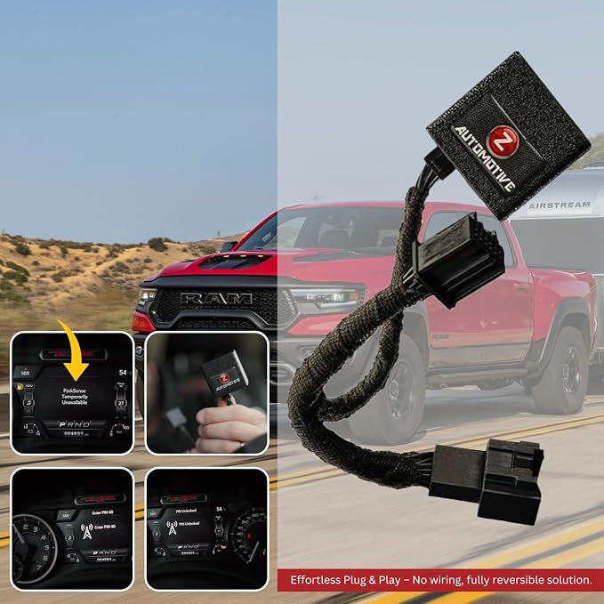 Z Automotive RAM ParkSense Fix for 2021+ Ram 1500 DT/TRX – Restores ParkSense - Image 2