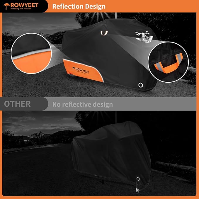 Motorcycle Cover Waterproof Outdoor Storage - Image 3