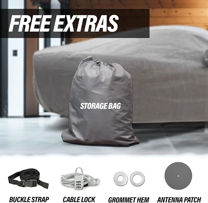 Supreme Semi Custom Fit Full Car Cover - Image 5