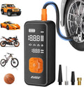 Tire Inflator Portable Air Compressor by ExploreWiderWorldwithZUZEE