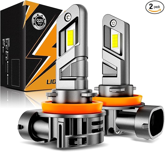 Auxbeam H11 H8 H9 Fog Lights, 600% Brighter Wireless H11 Light by Auxbeam