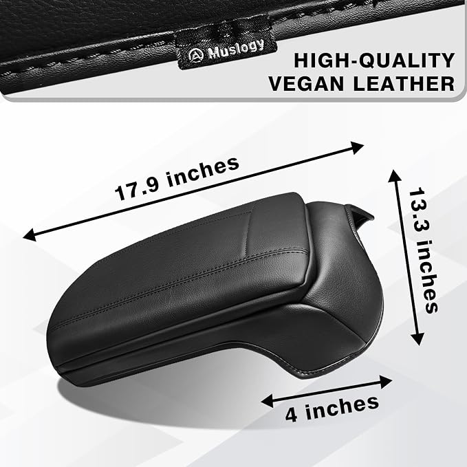 Muslogy Center Console Armrest Cover Compatible - Image 2