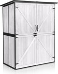 Outdoor Storage Shed with Floor by MEDEHOO
