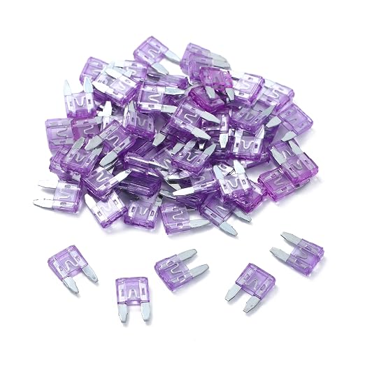 100 Pack Auto Fuses 35 AMP APM/ATM 32V Mini Blade Style Fuses 35A Short Circuit by JESUNK