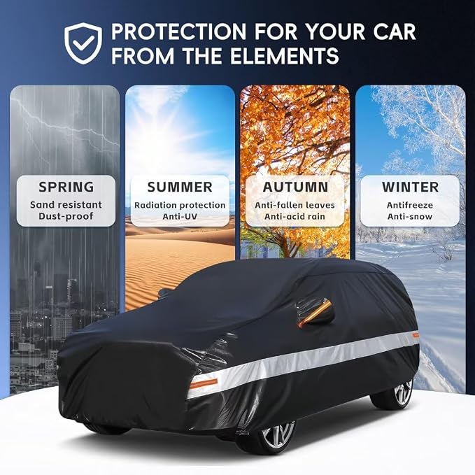 10 Layers SUV Car Cover Custom Fit - Image 5