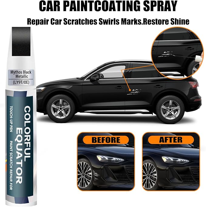 Mythos Black Metallic Touch Up Paint Compatible - Image 3