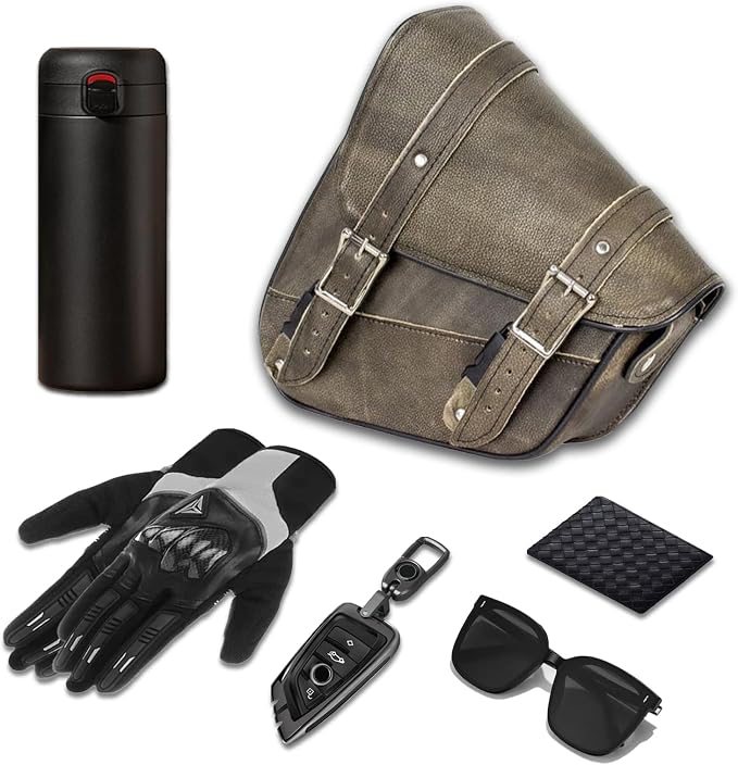 GARGOYLE BELLS Premium Naked Leather Swing Arm Bag - Image 3