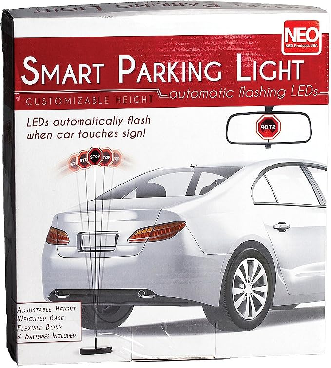 Usa Inc Smart Parking LED Garage Flashing Warning Stop Sign - Image 4