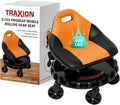Traxion 400lb Capacity 2-703 Orange Progear Mobile Rolling Gear Seat by TraXionEngineeredProducts