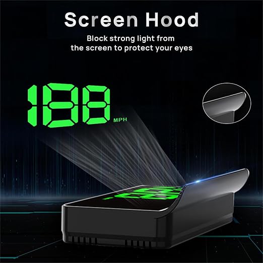 Heads up Display for Cars, Car HUD, Head up Display for Car, Digital GPS HUD - Image 3
