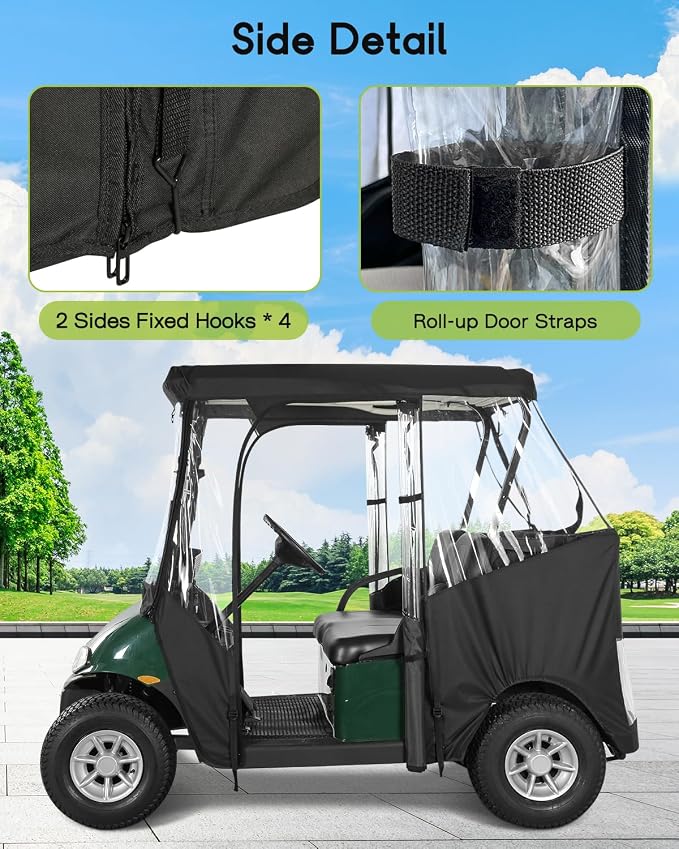 Golf Cart Enclosure 2 Passenger - Image 4