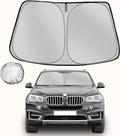 Windshield Sun Shade for 2014-2018 BMW X5 Foldable Sun Sunshade for Car Front by Fonowka