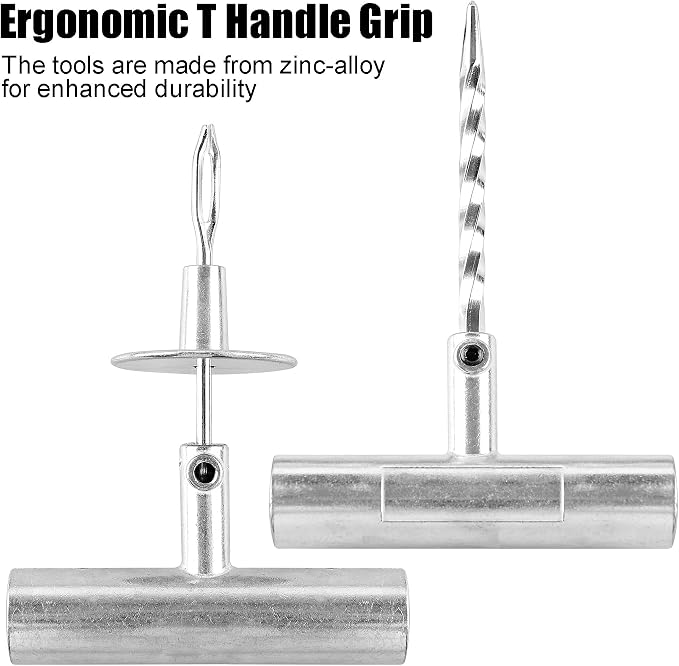 35-Piece Universal Heavy Duty Tire Plug Kit to Fix Punctures and Plug Flats - Image 3