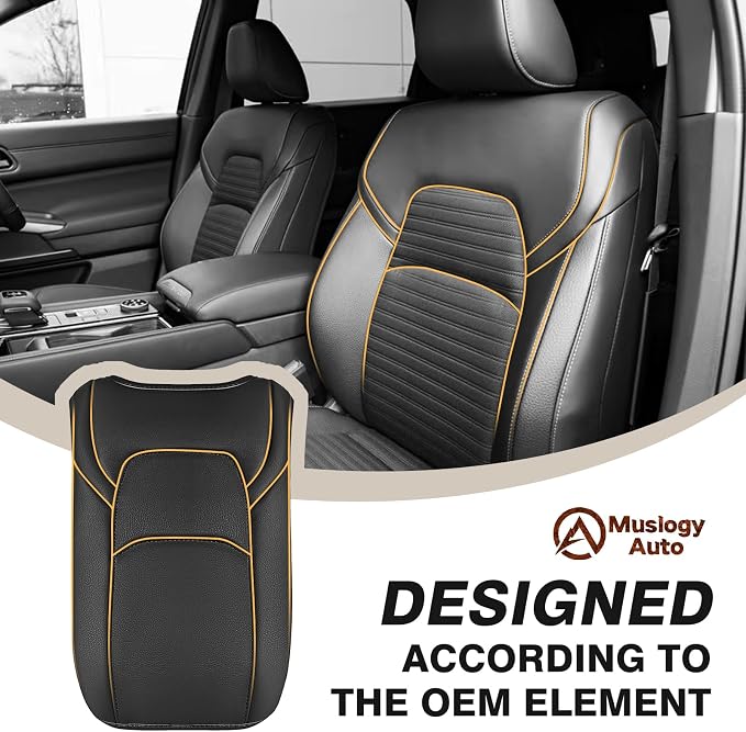 Muslogy Center Console Armrest Cover Compatible - Image 4