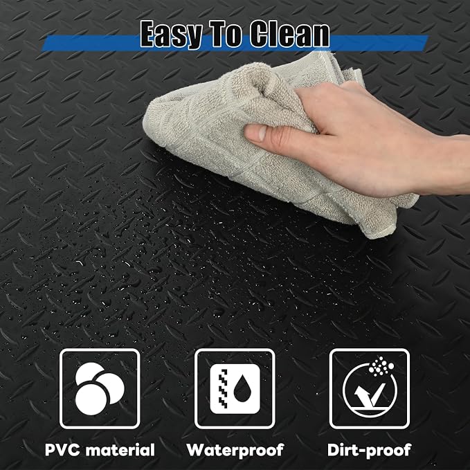 tonchean 3' x 7' Anti Fatigue Mats Industrial Extra Thick 15/16" Ergonomic - Image 4