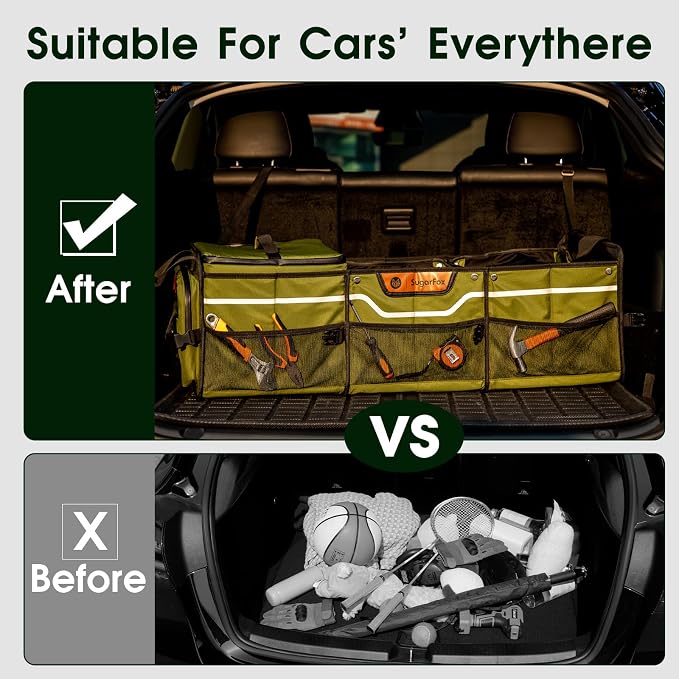 Trunk Organizer, Heavy-Duty Storage - Image 7
