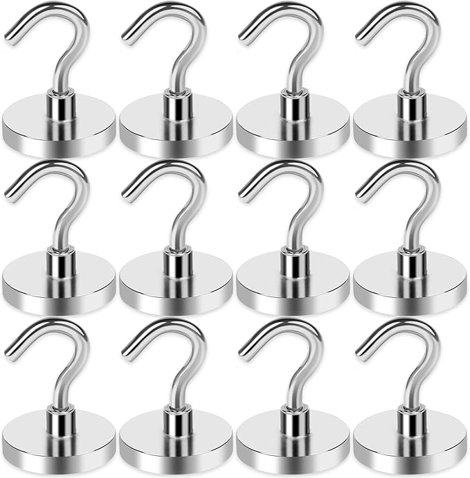 LOVIMAG Magnetic Hooks for Cruise Cabins, 80LBS Magnet Hooks Heavy Duty for by LOVIMAG