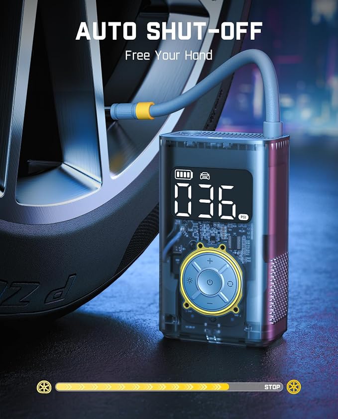 Fanttik X9 Pro Portable Tire Inflator - Image 5