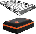 WEIZE 54" x 34" Heavy Duty Roof Rack, Rooftop Cargo Carrier Basket by WEIZE