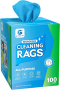 GLIMGLINT Microfiber Cleaning Cloth, 100 Pack Cleaning Rags, Ultra Absorbent by Unknown