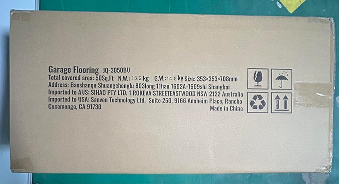 VEVOR Interlocking Garage Floor Covering Tiles, 50 Pack, Non-Slip Double-Sided - Image 14