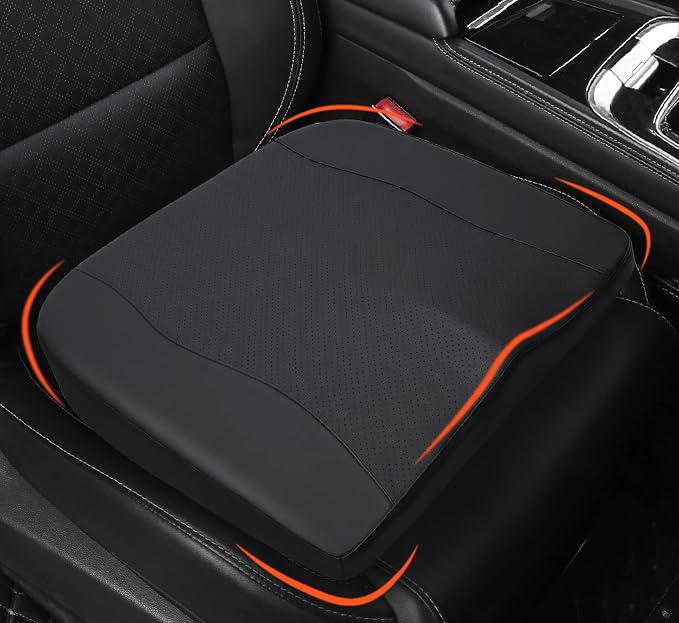 Car Seat Cushion, Comfort Memory Foam Car Cushions by LoftyAim