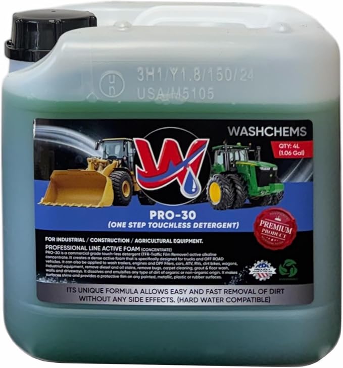 Wash Chems Pro 30 Touchless Industrial Construction Equipment One Step by WASHCHEMS