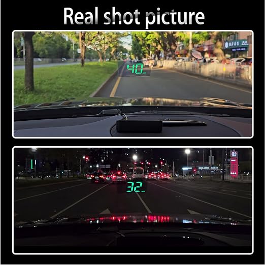 Head Up Display M2, HUD Projection Display Speed, Compact Body, Large Font - Image 7