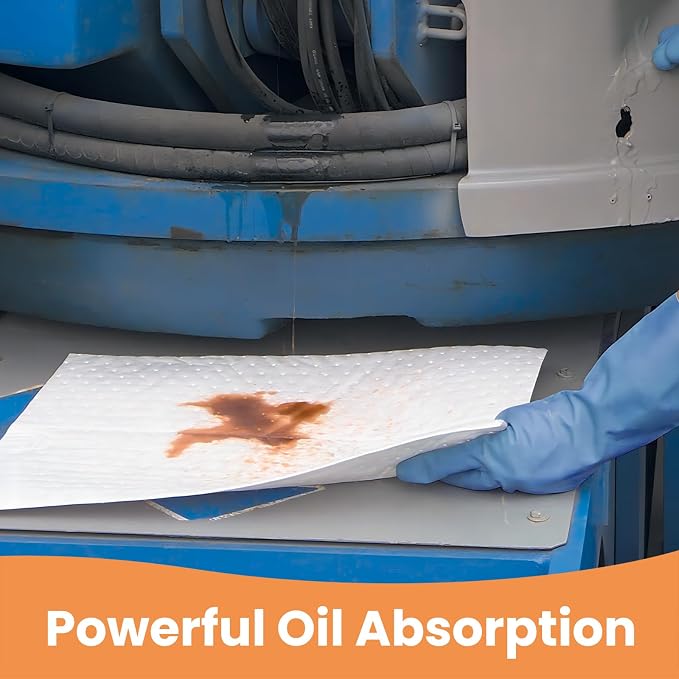 Smaafit 15"x18" Oil Absorbent Pads 200 Pack - Image 4