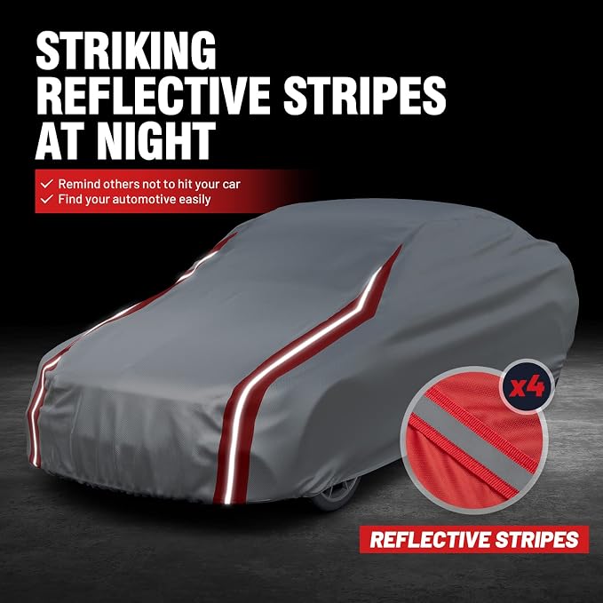 Favoto Car Cover Waterproof Outdoor - Image 5